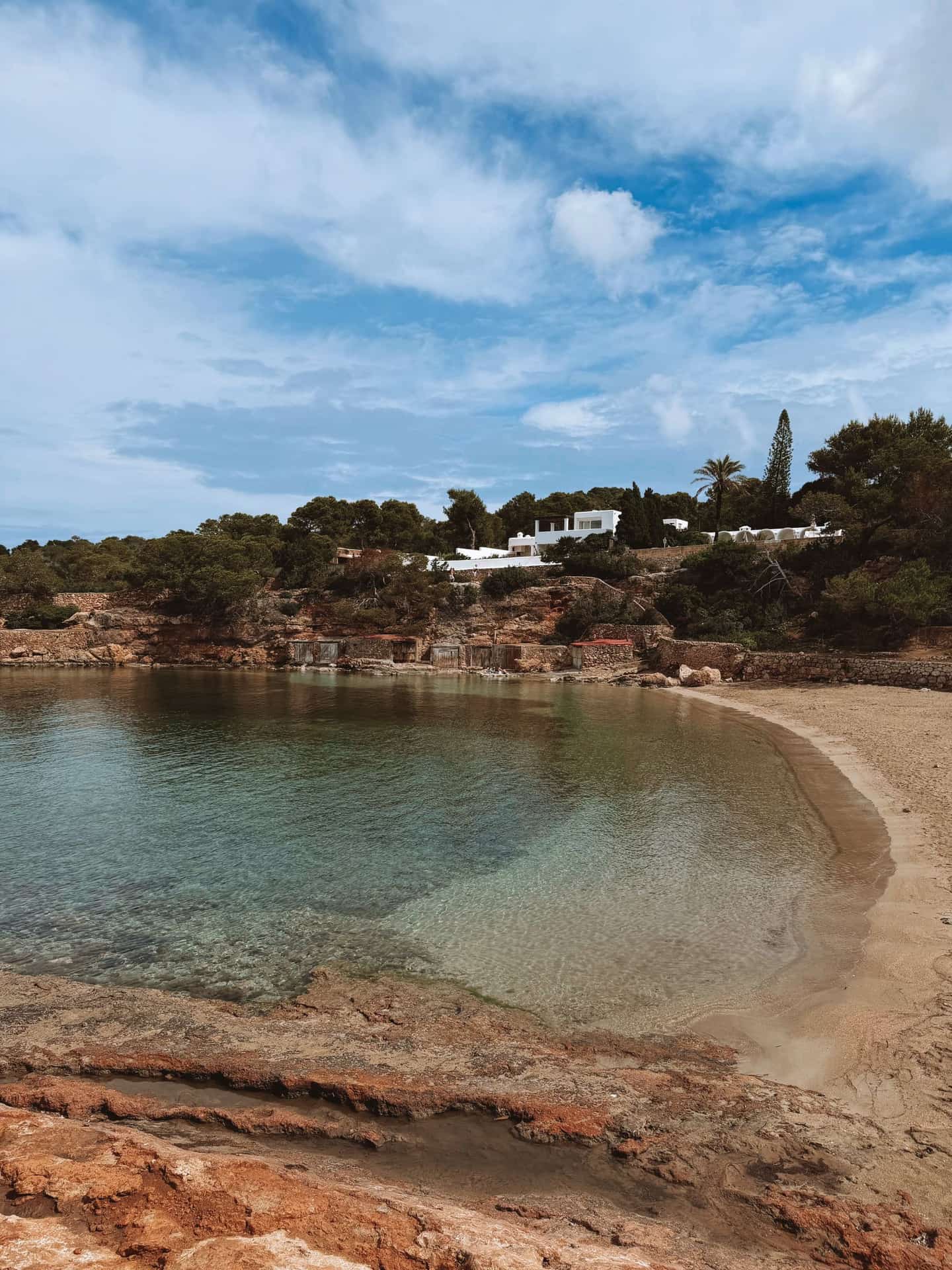 Quiet cove on the Balearic coast